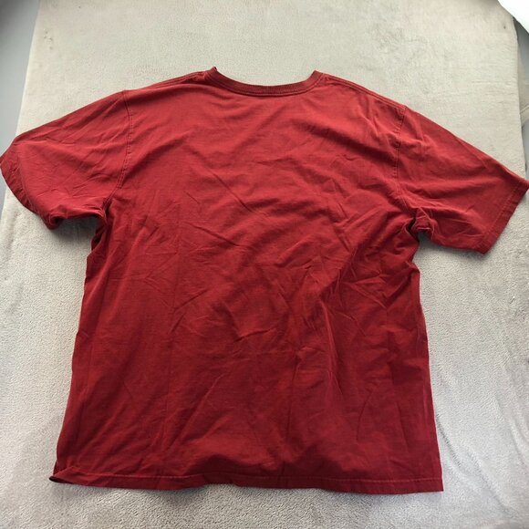 Carhartt Mens T-Shirt Size 3XL Short Sleeve Red Graphic Tee Original Fit Casual - Picture 10 of 10